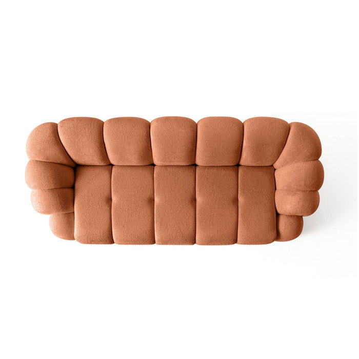 Atelier Del Sofa Octavio - Sofá de 3 plazas Rojo teja